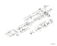 [SHIMANO] Genuine Spare Parts for 25 ENGETSU CT 151PG Product code: 048622 **Back-order (Shipping in 3-4 weeks after receiving order)