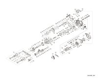 [SHIMANO] Genuine Spare Parts for 25 ENGETSU CT 151HG Product code: 048646 **Back-order (Shipping in 3-4 weeks after receiving order)