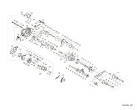 [SHIMANO] Genuine Spare Parts for 25 ENGETSU CT 150HG Product code: 048639 **Back-order (Shipping in 3-4 weeks after receiving order)