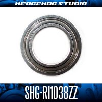 RI1038ZZ ID 9.525mm x OD 15.875mm x T 3.967mm (3/8" x 5/8" x 5/32") - Shield Type