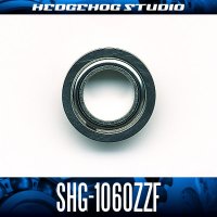 SHG-1060ZZF ID 6mm x OD 10mm x T 3mm OD 11.2mm With Flange - Shield Type