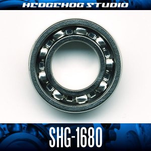 Photo1: SHG-1680 ID 8mm x OD 16mm x T 4mm - Open Type