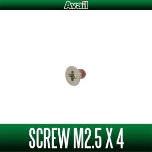 Photo1: [Avail] Stainless Universal Screw (M2.5x4mm, M3x3.4mm)