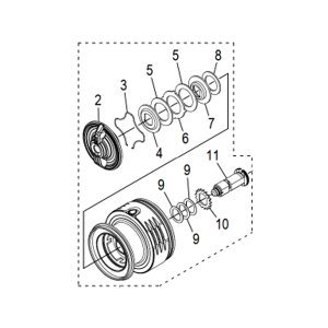 Photo1: [SHIMANO Genuine] 25 BB-X HYPER FORCE TYPE2 Spare Spool Various Sizes **Back-order (Shipping in 3-4 weeks after receiving order)