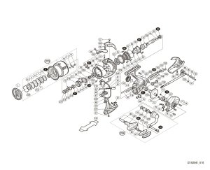 Photo1: [SHIMANO] Genuine Spare Parts for 18-19 STELLA 3000MHG Product Code: 038074 **Back-order (Shipping in 3-4 weeks after receiving order)