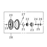 [DAIWA Genuine] 25 IM Z TW 100-C Spare Spool **Back-order (Shipping in 3-4 weeks after receiving order)