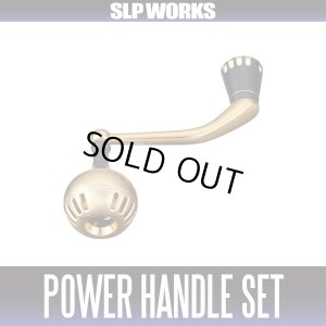 Photo1: [DAIWA/SLP WORKS] 25SALTIGA 95mm Power Handle Set/Gold (25 SALTIGA)