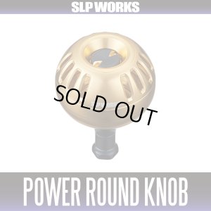 Photo1: [DAIWA/SLP WORKS] RCS 25SALTIGA 47mm Aluminum Power Round Knob/Gold (25 SALTIGA)