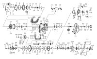 [DAIWA] Genuine Spare Parts for 25 IM Z TW 100-C Product code: 00630284 **Back-order (Shipping in 3-4 weeks after receiving order)