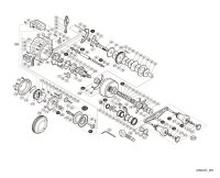 [SHIMANO] Genuine Spare Parts for 18 OCEA CONQUEST CT 200PG Product code: 038173 **Back-order (Shipping in 3-4 weeks after receiving order)