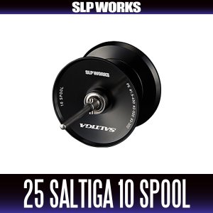 Photo1: [DAIWA Genuine/SLP WORKS] SLPW 25SALTIGA 10 Spool Black