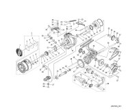 [SHIMANO] Genuine Spare Parts for 26 NASCI 1000 Product Code: 048073 **Back-order (Shipping in 3-4 weeks after receiving order)