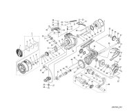 [SHIMANO] Genuine Spare Parts for 26 NASCI C2000SHG Product Code: 048097 **Back-order (Shipping in 3-4 weeks after receiving order)