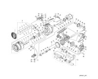 [SHIMANO] Genuine Spare Parts for 26 NASCI 2500 Product Code: 048103 **Back-order (Shipping in 3-4 weeks after receiving order)
