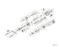 [SHIMANO] Genuine Spare Parts for 26 CALCUTTA CONQUEST BFS LIMITED XG LEFT Product code: 049353 **Back-order (Shipping in 3-4 weeks after receiving order)