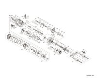 [SHIMANO] Genuine Spare Parts for 26 CALCUTTA CONQUEST BFS LIMITED HG RIGHT Product code: 049322 **Back-order (Shipping in 3-4 weeks after receiving order)