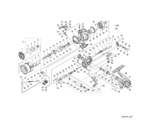 Photo1: [SHIMANO] Genuine Spare Parts for 26 VANQUISH CE 1000SSS Product Code: 049247 **Back-order (Shipping in 3-4 weeks after receiving order)