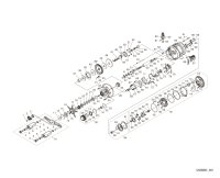 [SHIMANO] Genuine Spare Parts for 26 CALCUTTA CONQUEST BFS LIMITED HG LEFT Product code: 049339 **Back-order (Shipping in 3-4 weeks after receiving order)