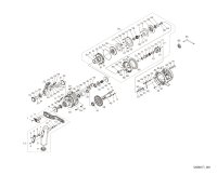 [SHIMANO] Genuine Spare Parts for 26 OCEA JIGGER LD 2501HG LEFT Product code: 048660 **Back-order (Shipping in 3-4 weeks after receiving order)