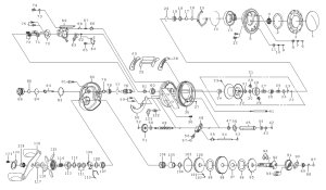 Photo1: [DAIWA] Genuine Spare Parts for 26 RYOGA 150PL Product code: 00630147 **Back-order (Shipping in 3-4 weeks after receiving order)