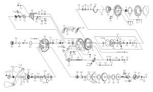 Photo1: [DAIWA] Genuine Spare Parts for 26 RYOGA 150HL Product code: 00630149 **Back-order (Shipping in 3-4 weeks after receiving order)