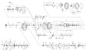 Photo1: [DAIWA] Genuine Spare Parts for 26 RYOGA SV 100PL Product code: 00630141 **Back-order (Shipping in 3-4 weeks after receiving order)
