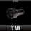 Photo1: [LIVRE] ff air "ALL BLACK" Handle Knob (1)