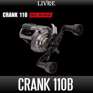 Photo1: [LIVRE] CRANK 110B "ALL BLACK" Handle (ff air Knob) *Allow 1+ Week for Shipping