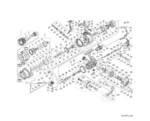 Photo1: [SHIMANO] Genuine Spare Parts for 26 STELLA SW 5000HG Product Code: 047496 **Back-order (Shipping in 3-4 weeks after receiving order)