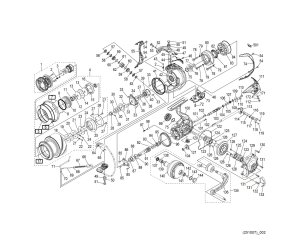 Photo1: [SHIMANO] Genuine Spare Parts for 26 STELLA SW 6000HG Product Code: 047526 **Back-order (Shipping in 3-4 weeks after receiving order)