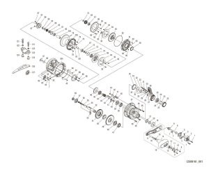 Photo1: [SHIMANO] Genuine Spare Parts for 26 TALICA 16II Product code: 049995 **Back-order (Shipping in 3-4 weeks after receiving order)