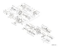 [SHIMANO] Genuine Spare Parts for 26 TALICA 20II Product code: 050007 **Back-order (Shipping in 3-4 weeks after receiving order)