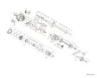 [SHIMANO] Genuine Spare Parts for 26 GRAPPLER 300XG RIGHT Product code: 049759 **Back-order (Shipping in 3-4 weeks after receiving order)