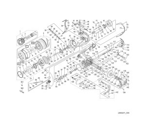 Photo1: [SHIMANO] Genuine Spare Parts for 26 STELLA SW 25000PG Product Code: 048059 **Back-order (Shipping in 3-4 weeks after receiving order)
