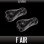 Photo2: [LIVRE] f air "ALL BLACK" Handle Knob (2)