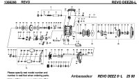 [ABU] Genuine Spare Parts for REVO DEEZ6-L Product code:1366268 **Back-order (Shipping in 3-4 weeks after receiving order)