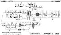 [ABU] Genuine Spare Parts for REVO LT6-L Product code:1366286 **Back-order (Shipping in 3-4 weeks after receiving order)