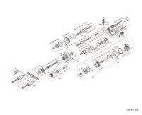 [SHIMANO] Genuine Spare Parts for 26 CALCUTTA CONQUEST DC 101MG LEFT Product code: 048684 **Back-order (Shipping in 3-4 weeks after receiving order)