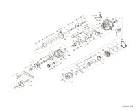 [SHIMANO] Genuine Spare Parts for 26 GRAPPLER 301XG LEFT Product code: 049766 **Back-order (Shipping in 3-4 weeks after receiving order)