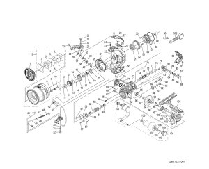 Photo1: [SHIMANO] Genuine Spare Parts for 26 Sephia BB C3000SHG Product Code: 049926 **Back-order (Shipping in 3-4 weeks after receiving order)