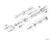 [SHIMANO] Genuine Spare Parts for 26 CALCUTTA CONQUEST DC 201XG LEFT Product code: 048769 **Back-order (Shipping in 3-4 weeks after receiving order)