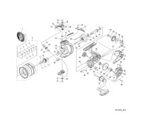 [SHIMANO] Genuine Spare Parts for 26 NEXAVE C3000HG Product Code: 049513 **Back-order (Shipping in 3-4 weeks after receiving order)