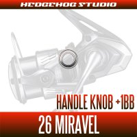 [SHIMANO] 26 MIRAVEL Handle Knob Bearing Upgrade Kit (+1BB)