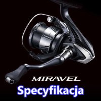 26 MIRAVEL - specyfikacja, pojemność szpuli i tabela rozmiarów | SHIMANO