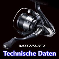 26 MIRAVEL Technische Daten, Schnurfassung & Größentabelle | SHIMANO