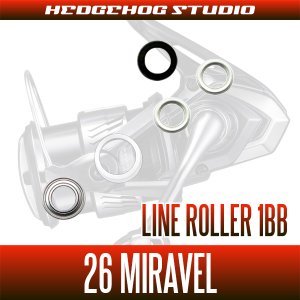 Photo2: [SHIMANO] 26 MIRAVEL Line Roller 1 Bearing Upgrade Kit