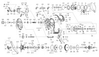 [DAIWA] Genuine Spare Parts for 26 ZILLION TW 150XHL Product code: 00630375 **Back-order (Shipping in 3-4 weeks after receiving order)
