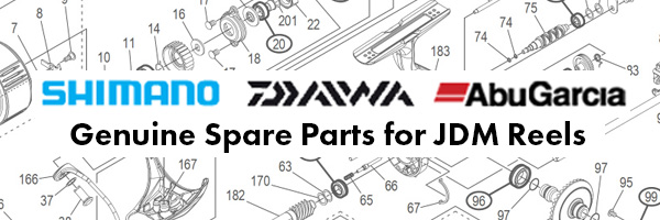 SHIMANO / DAIWA / ABU Genuine Spare/Repair Parts Purchase