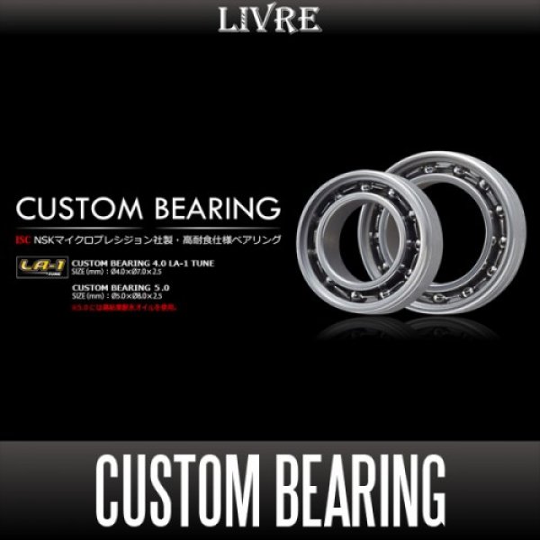 Photo1: [LIVRE] Custom Bearing (2 pieces) for Custom Handle Knob (High Corrosion Resistance) (1)