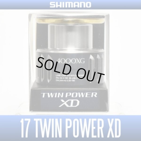 Photo1: [SHIMANO Genuine] 17 TWIN POWER XD 4000XG Spare Spool (1)